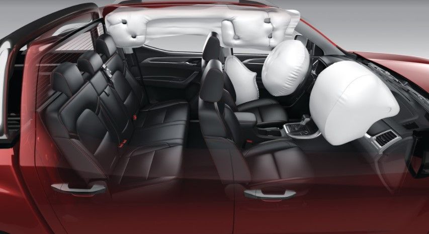 Maxus T60 airbags